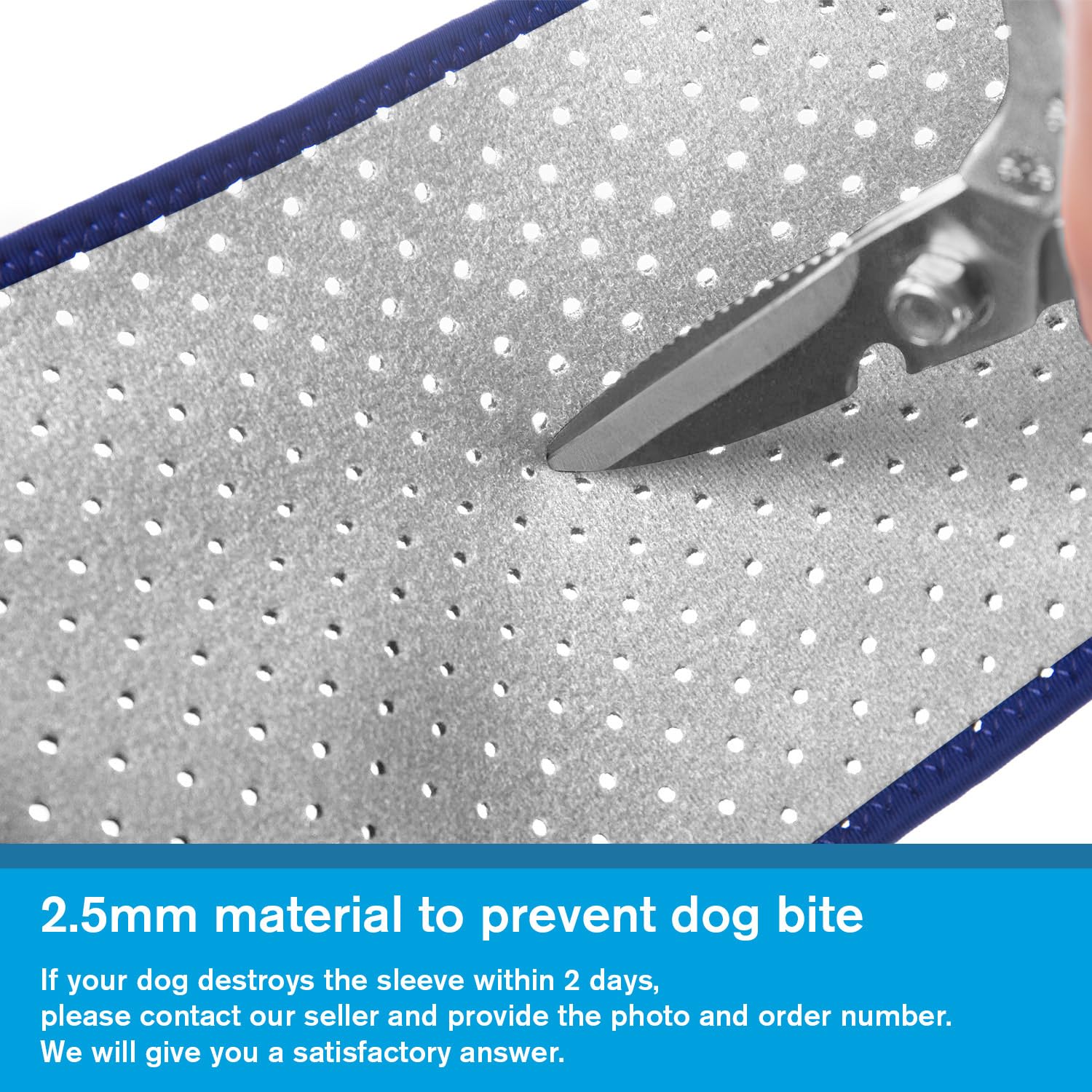 Coodeo dog recovery sleeve grey 2XL washable and reusable design.