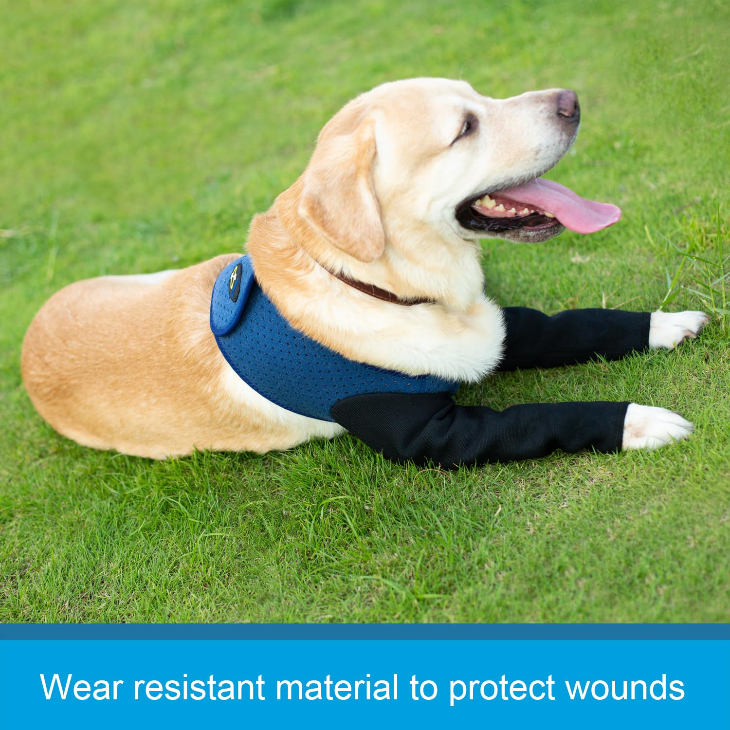 Coodeo perforated sleeve vented area for breathable comfort.