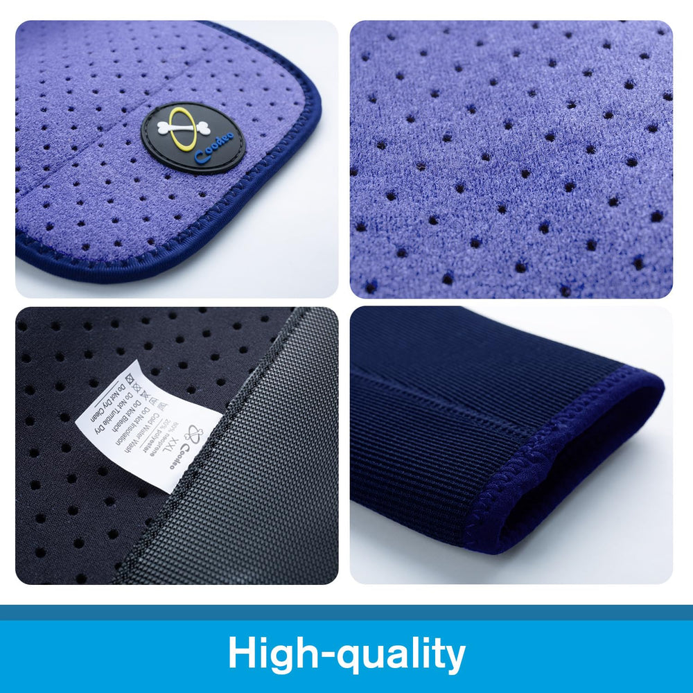 Coodeo washable dog sleeve design demonstrates easy cleaning after outdoor use.