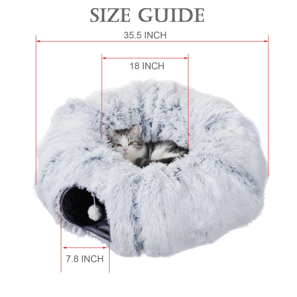 COODIA 36-inch dimensions image demonstrates spacious space for larger cats.
