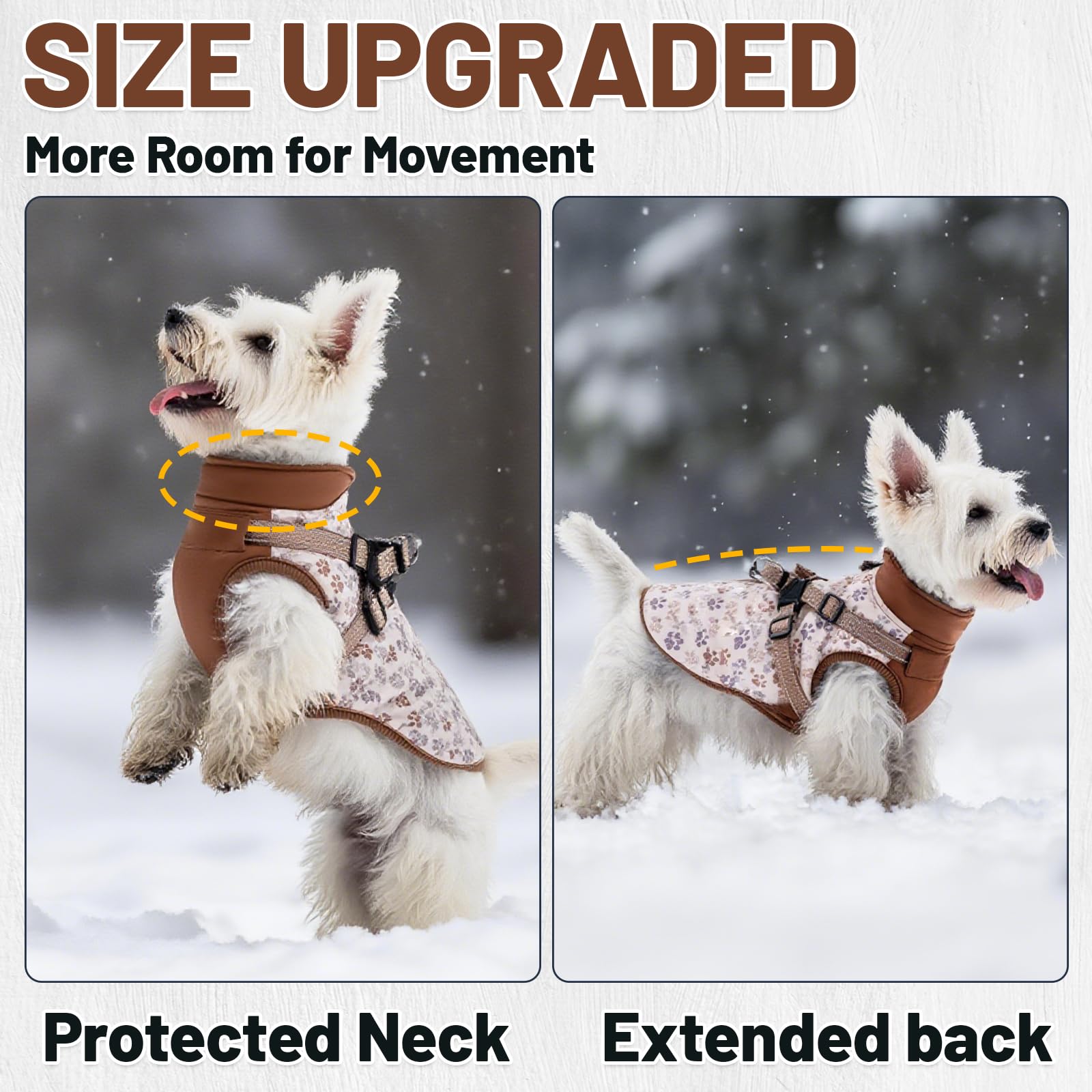 COOHAMS reflective strips boost visibility during dawn or dusk strolls