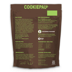 CookiePal pumpkin chia treats in bowl reveal natural colors and wholesome recipe.