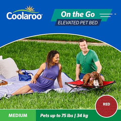 Coolaroo On-The-Go bed breathable fabric with 360° airflow for all-around comfort.