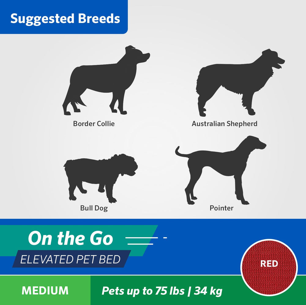 Coolaroo On-The-Go bed includes a carry bag for easy packing and transport.