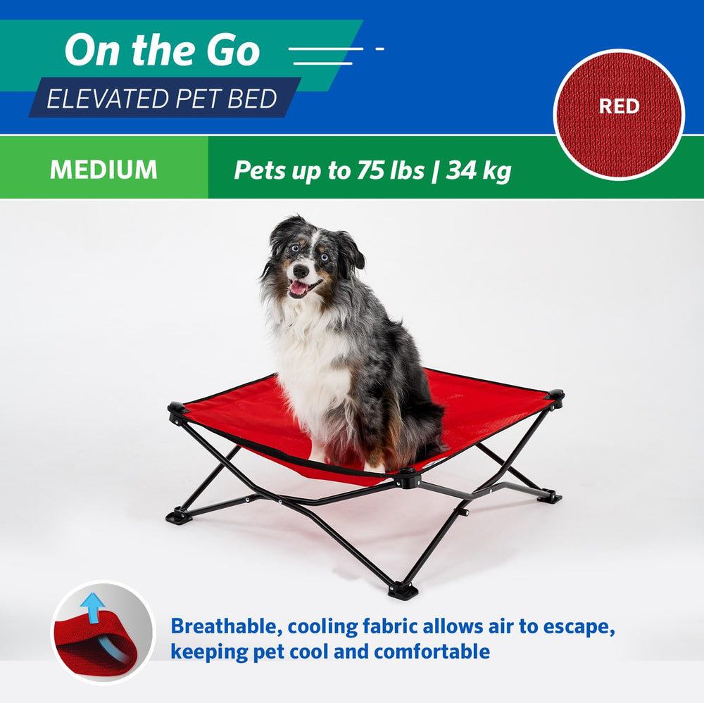 Coolaroo On-The-Go bed is lightweight yet durable for frequent travel days.
