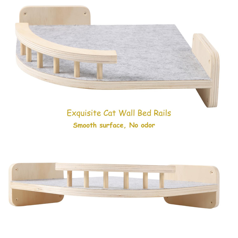 COOLEX cat wall shelves easy assembly for quick setup