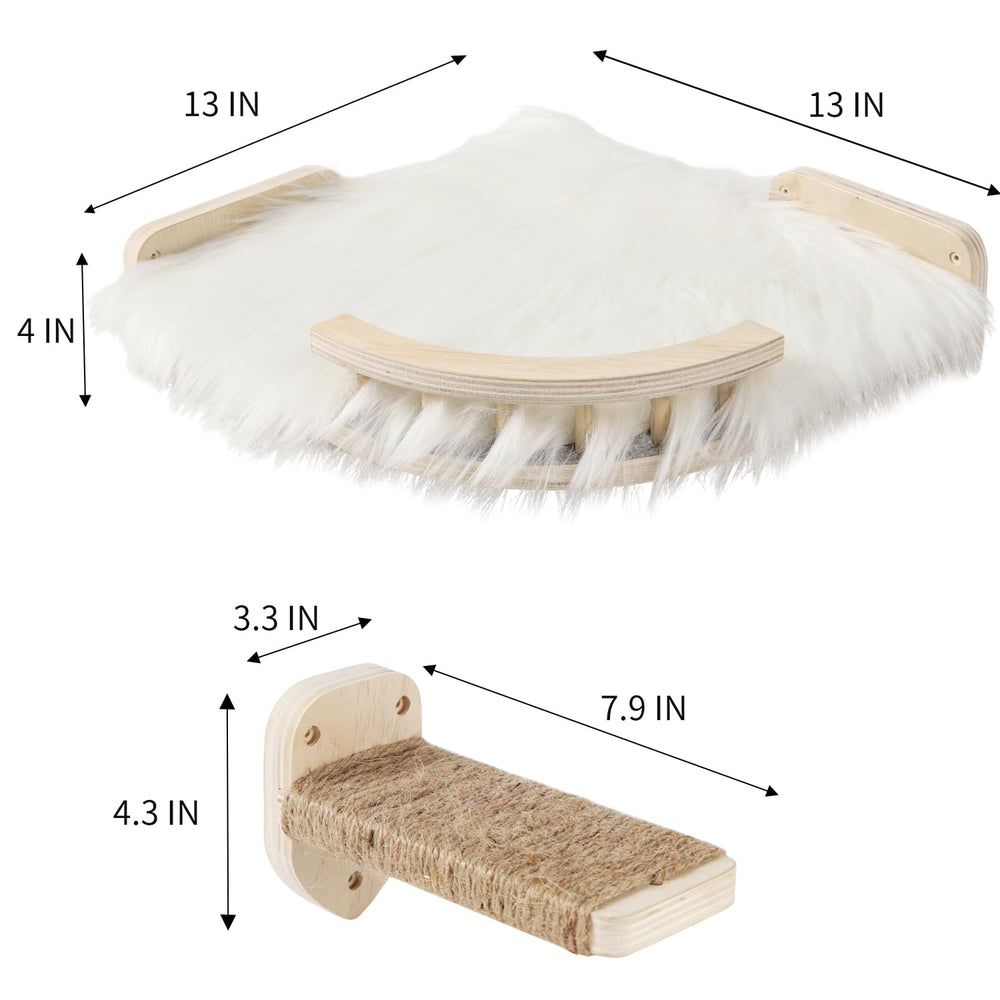 COOLEX cat wall shelves in use illustrate active cats exploring vertical space