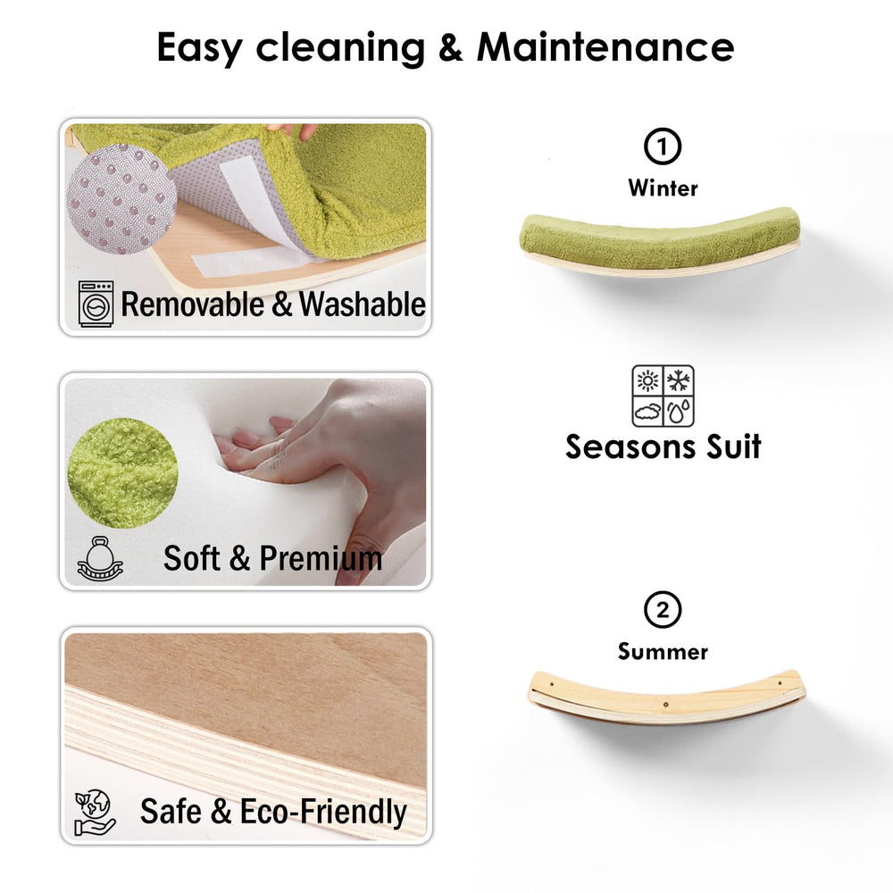 Solid pine and beech wood construction provides durability and elegant wall decor.