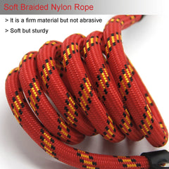 Coolrunner Red Brand adjustable slip lead in 2-in-1 collar mode for easy use.