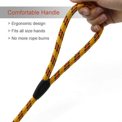 Coolrunner soft braided rope texture highlights durability and comfortable grip on daily strolls.