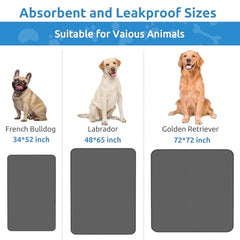 CoolShields tapete impermeable 34x52 para perros, evita goteos en su recinto