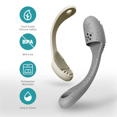 Coomazy dog finger toothbrush soft bristles for sensitive mouths