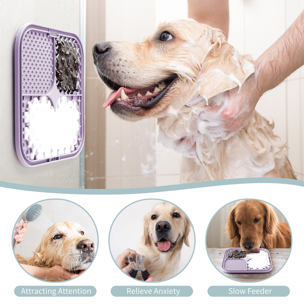 Coomazy Lick Mat food-grade silicone ensures safe, durable and flexible use.