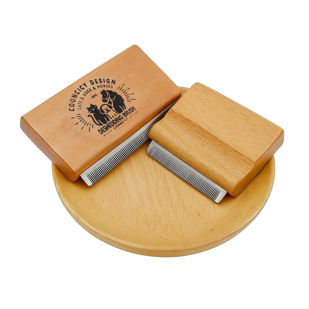Cooncicy deshedding brush dimensions, compact tool for quick grooming sessions.