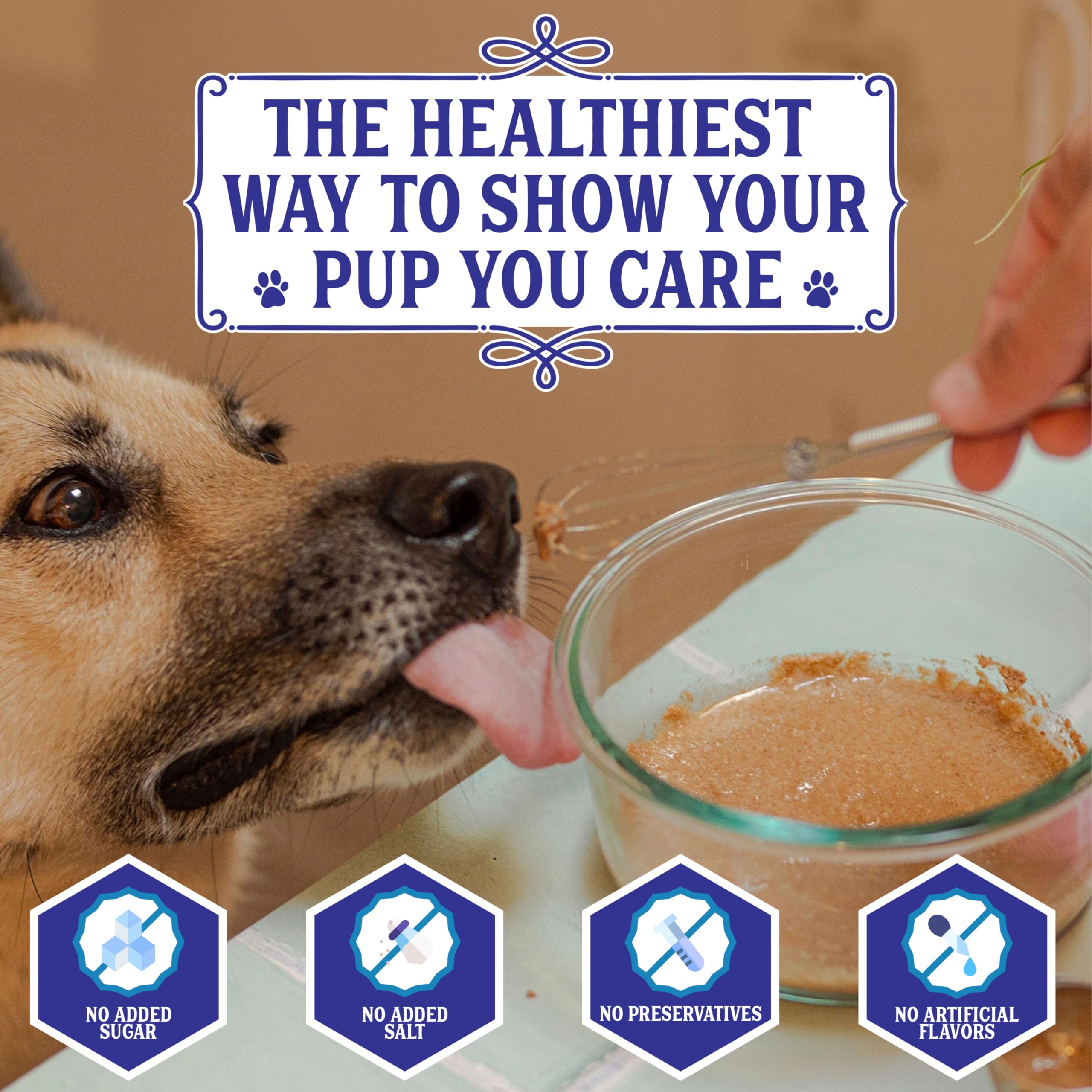 Cooper's Treats Pupsicle Mix served in a bowl on a hot day.