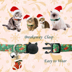 CooShou breakaway clasp close-up on nylon collar