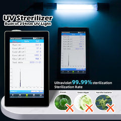 COOSPIDER aquarium filter dual outlets create dynamic flow in the tank.