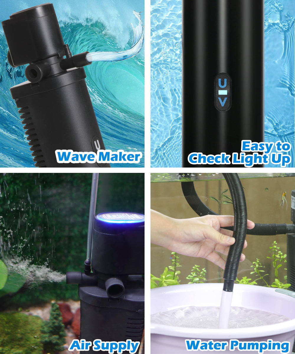 COOSPIDER green-control-light helps address green water in tanks.