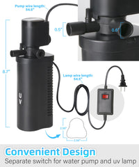 COOSPIDER no-water-leaks design minimizes spills in indoor setups.