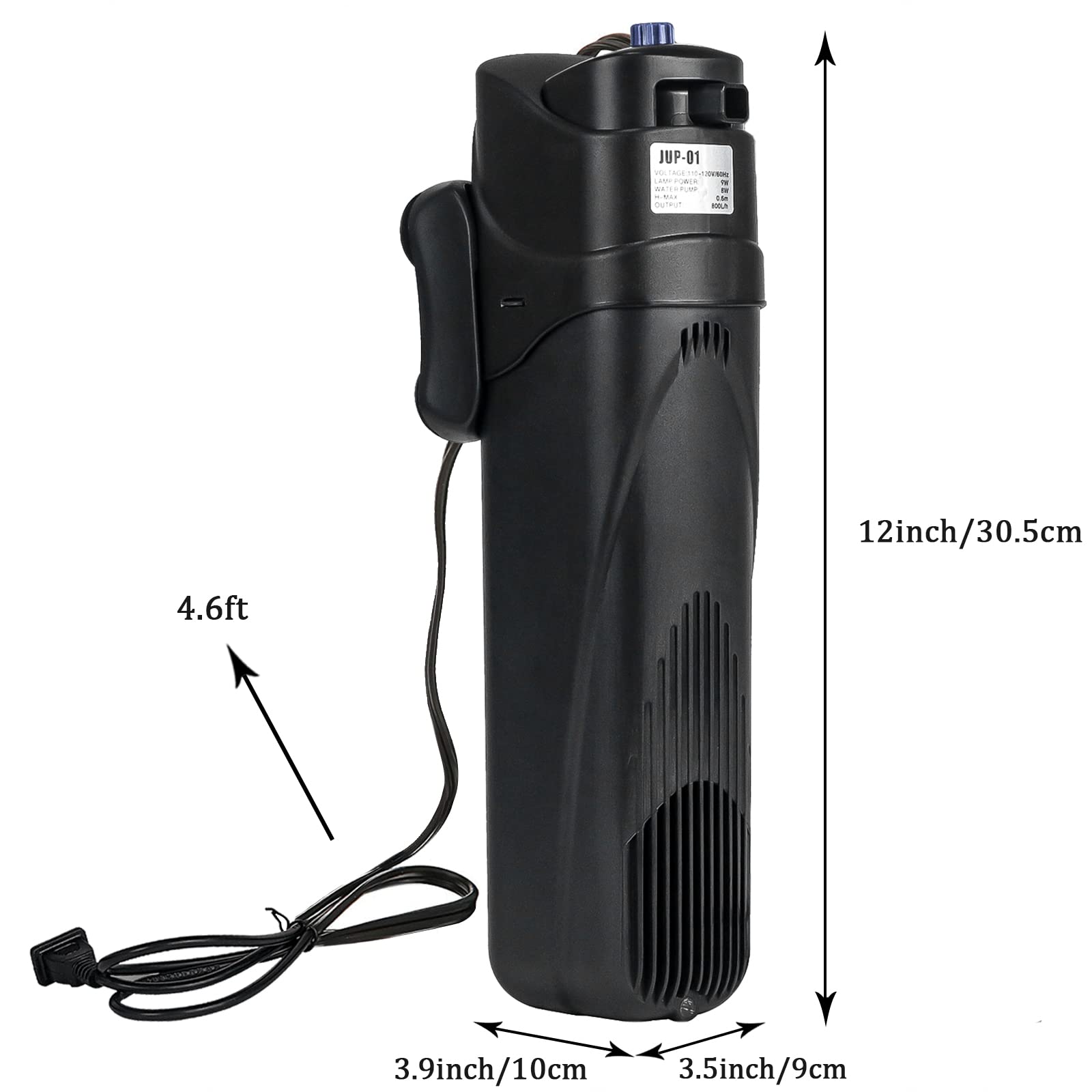 COOSPIDER Sun JUP-01 compatible with 40-80 gallon tanks in homes