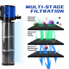 coospider-repta pump-assembly close-up demonstrates reliable submersible circulation