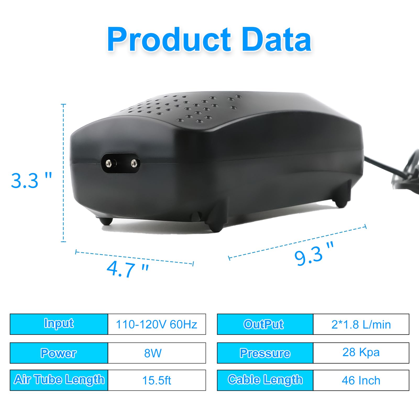 COOSPIDER Upgrade 8W pump in-use with adjustable flow for different tank sizes.