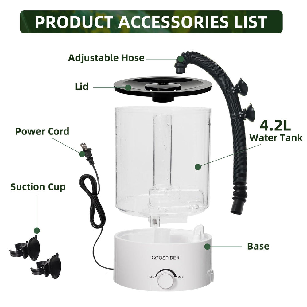 COOSPIDER warranty and responsive support adds purchase peace of mind.