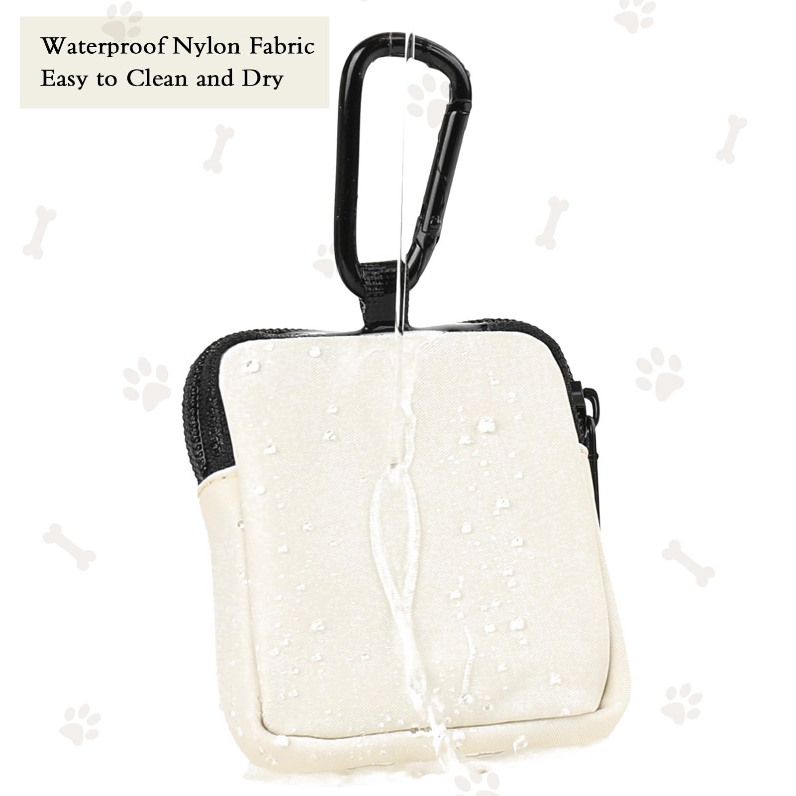COOWONE beige small pouch variant shown for versatile everyday use.