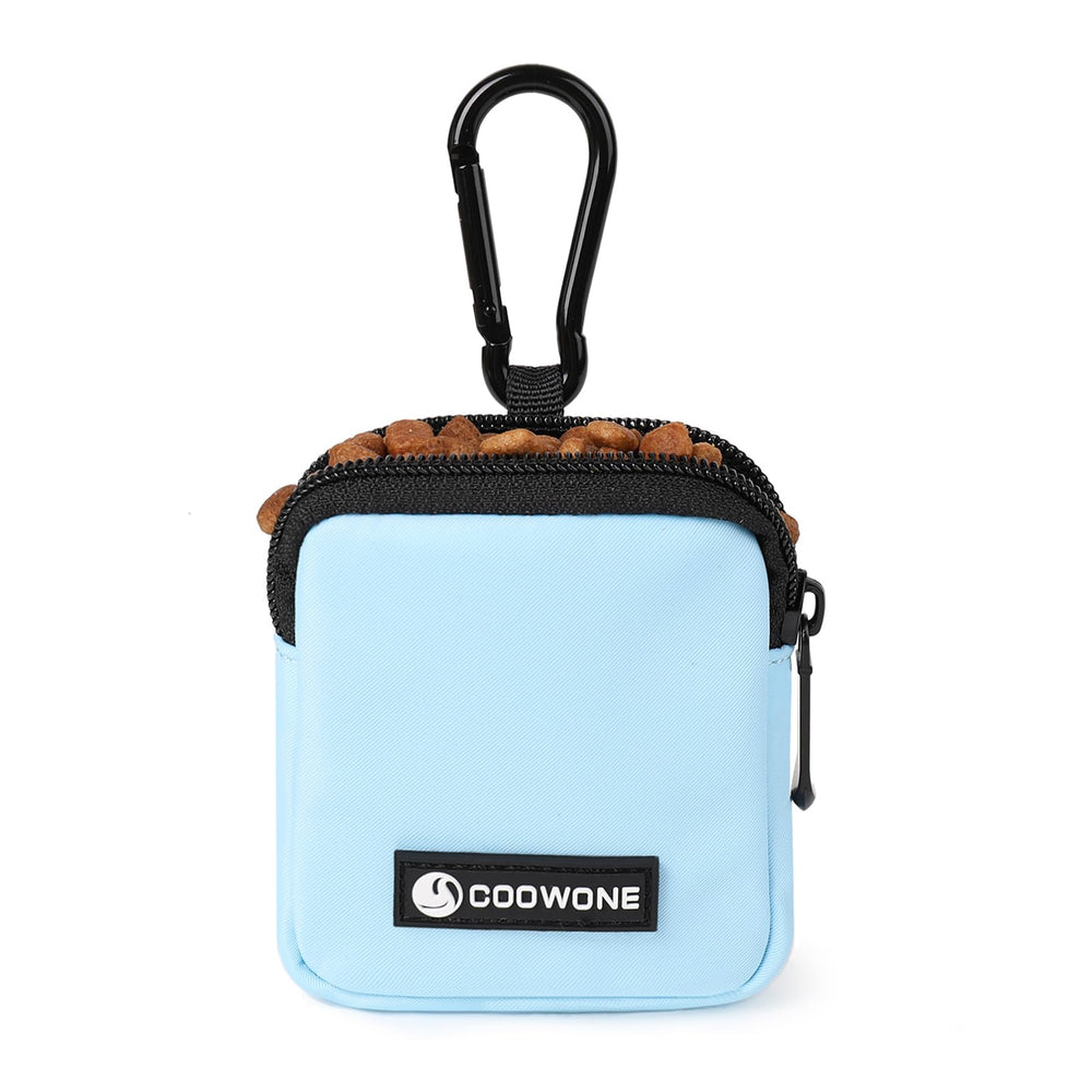 COOWONE dog treat pouch compact body held for quick training on the go