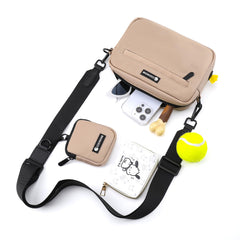 COOWONE dog treat pouch inner pocket keeps cards and earphones organized