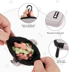 COOWONE dog treat pouch large-capacity holds about 1.6 cups of treats for sessions