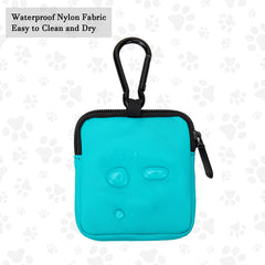 COOWONE waterproof nylon pouch keeps treats dry during outdoor walks.