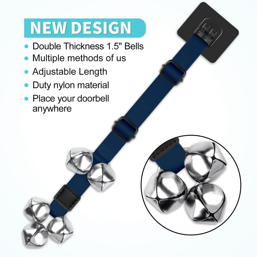 COOYOO doorbells include double-sided tape for residue-free attachment.