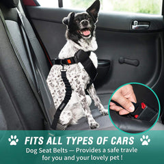 COOYOO adjustable-length seat belt fits 24 to 31 inches for comfort.