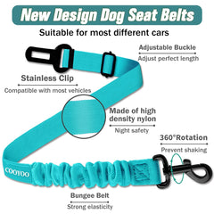 COOYOO elastic buffer design absorbs jerks for smoother car travel.