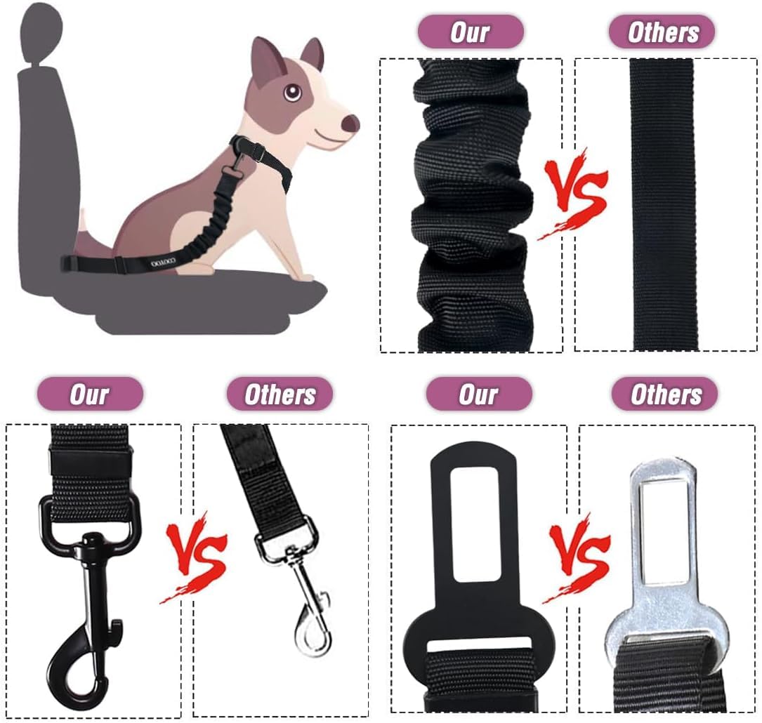 COOYOO dog seat belt satisfaction guarantee expresses commitment to quality and support.