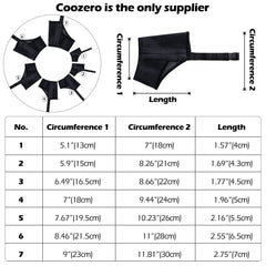 CooZero soft Oxford cloth muzzle demonstrates comfortable, soft-touch design for daily wear.