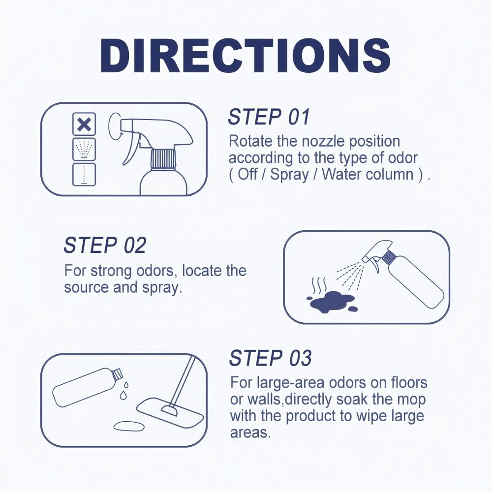 Coozzile Pet Odor Eliminator spray on furniture for fresher spaces.