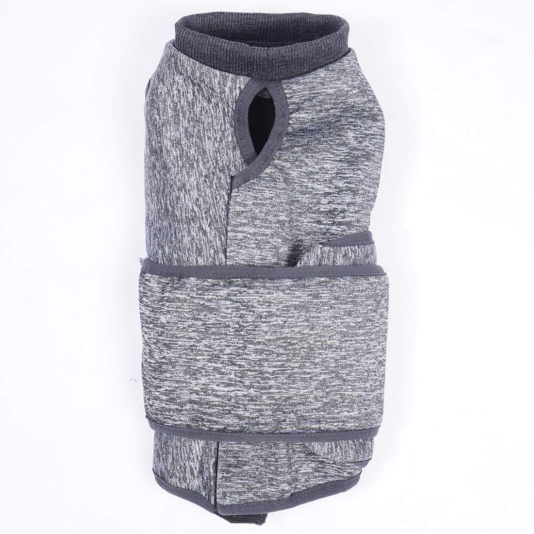 Coppthinktu cat anxiety jacket adjustable fit accommodates different cat sizes.