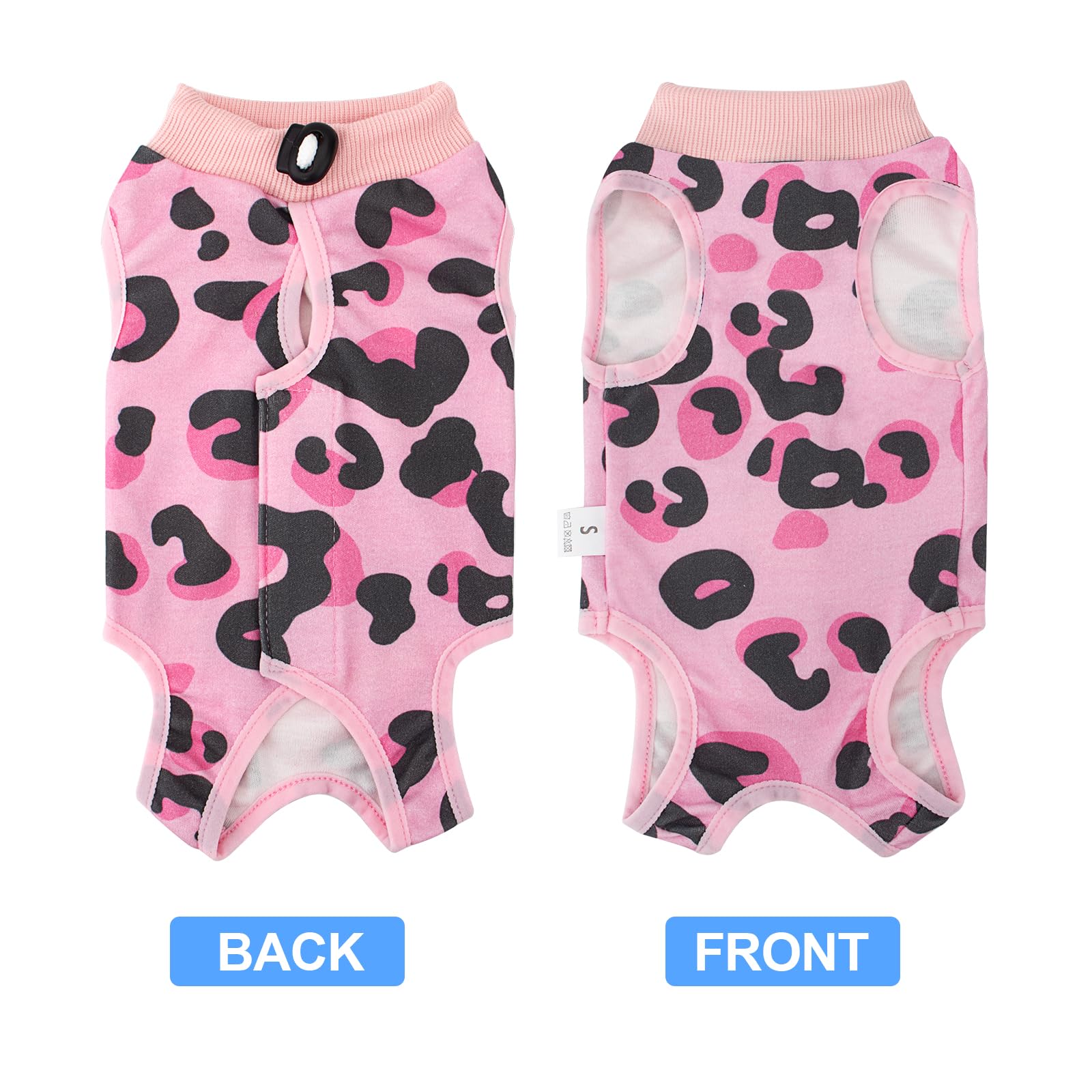 Coppthinktu cat recovery suit comes in bright colors and patterns