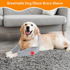 Coppthinktu dog elbow pad beige sushi pattern reduces friction during daily wear