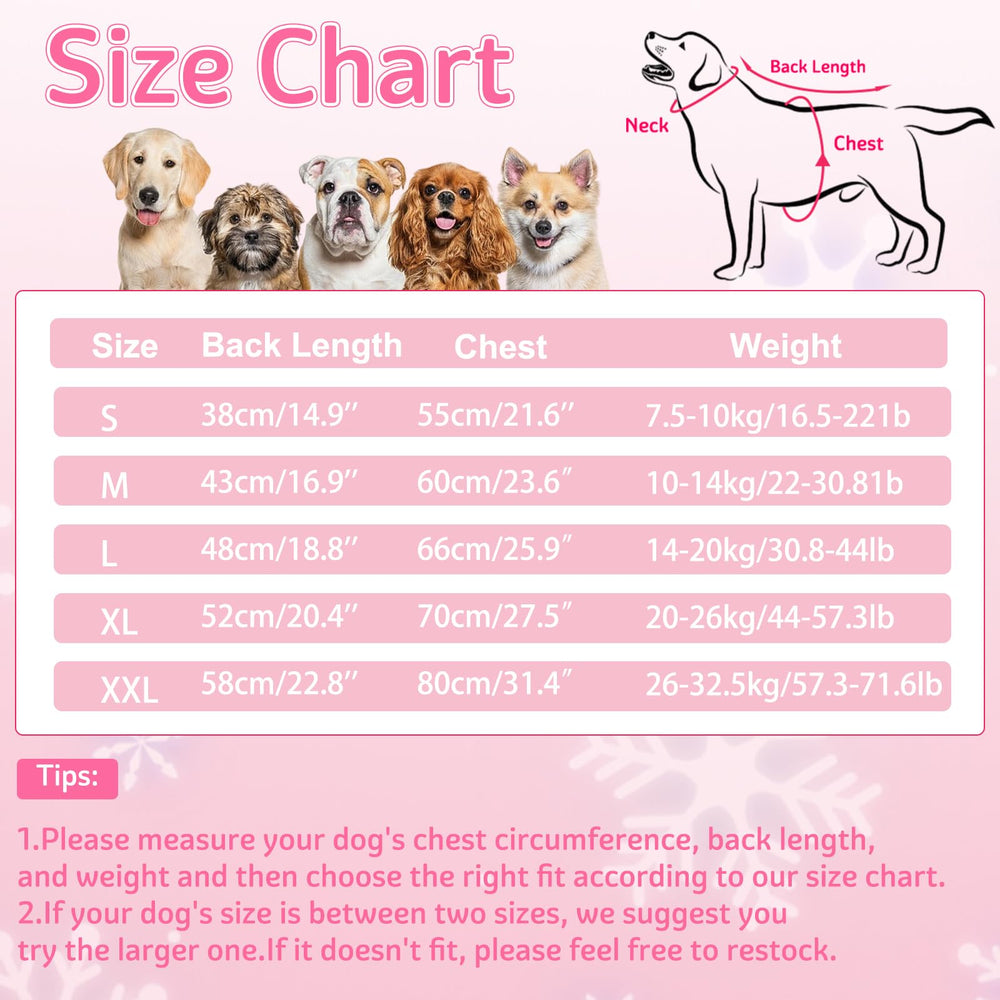 Coppthinktu dog winter coat open-style pullover for easy on-off