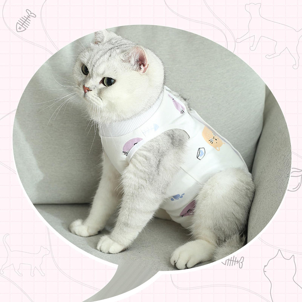 Coppthinktu lavable a maquina traje gato: fácil de limpiar para dueños con varias mascotas.
