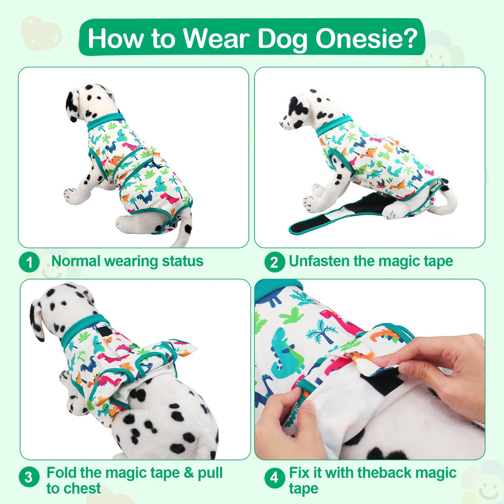 Coppthinktu recovery suit dogs-full-protection blocks licking during healing