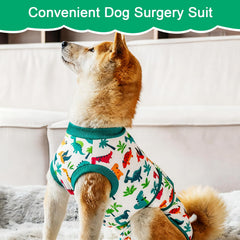 Coppthinktu recovery suit dogs-potty-break easy bathroom access without removing the suit