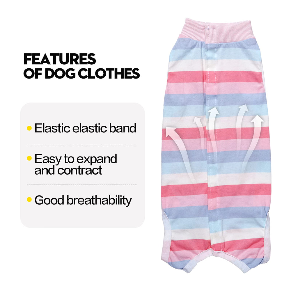 Coppthinktu recovery suit urination cutout demonstrates easy bathroom breaks for dogs