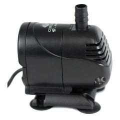 Coralife BioCube S-1000 pump side view showing compact design for tight spaces.