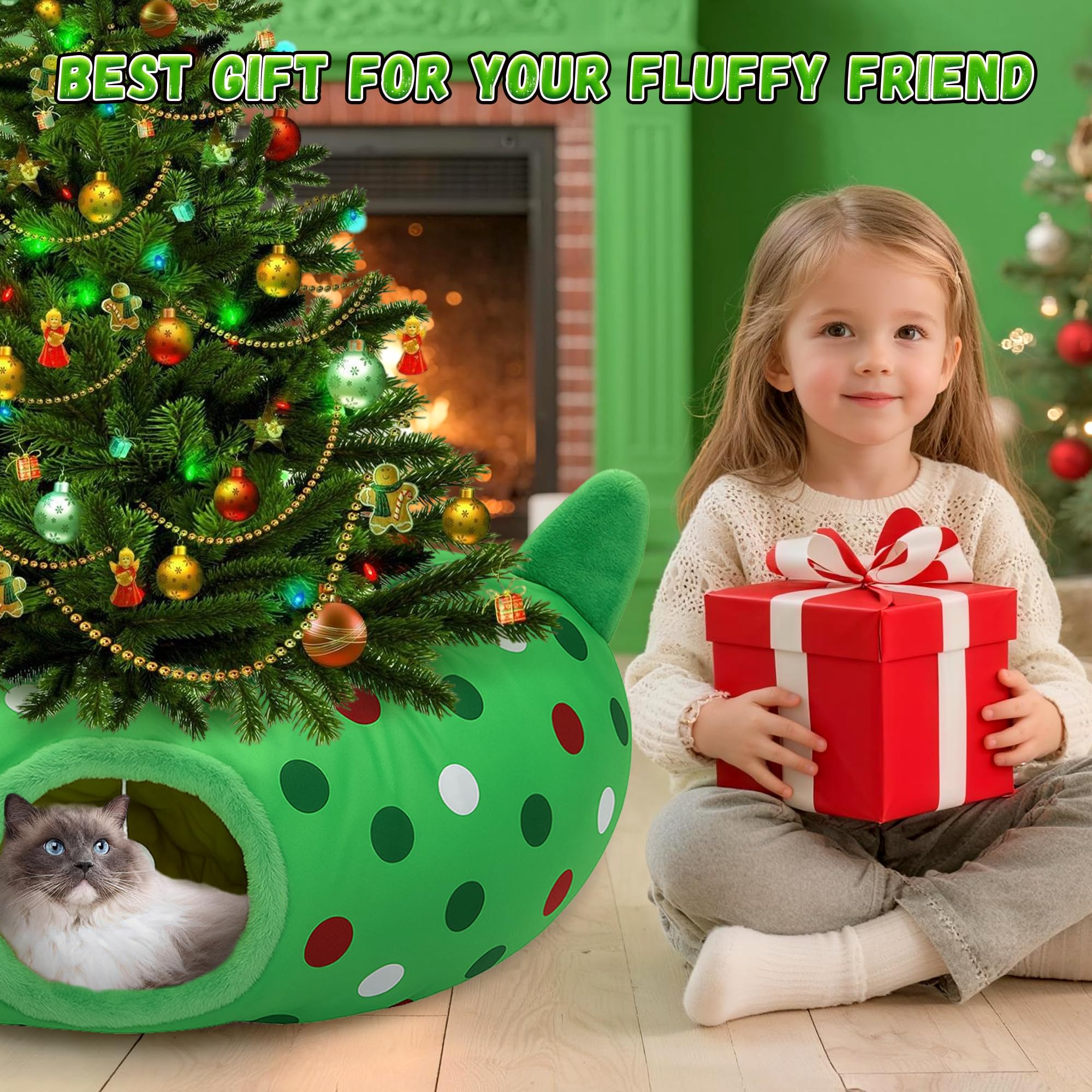 CORALMEE cat-tunnel-detachable-cushion aids easy cleaning.