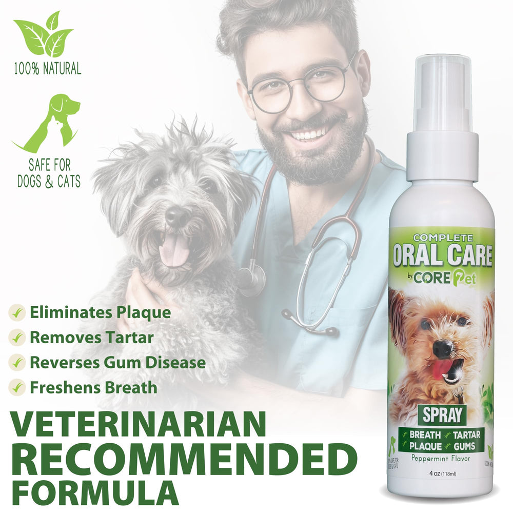 CORE Pet Complete Oral Care gum-line-use image suggesting care near gum area.