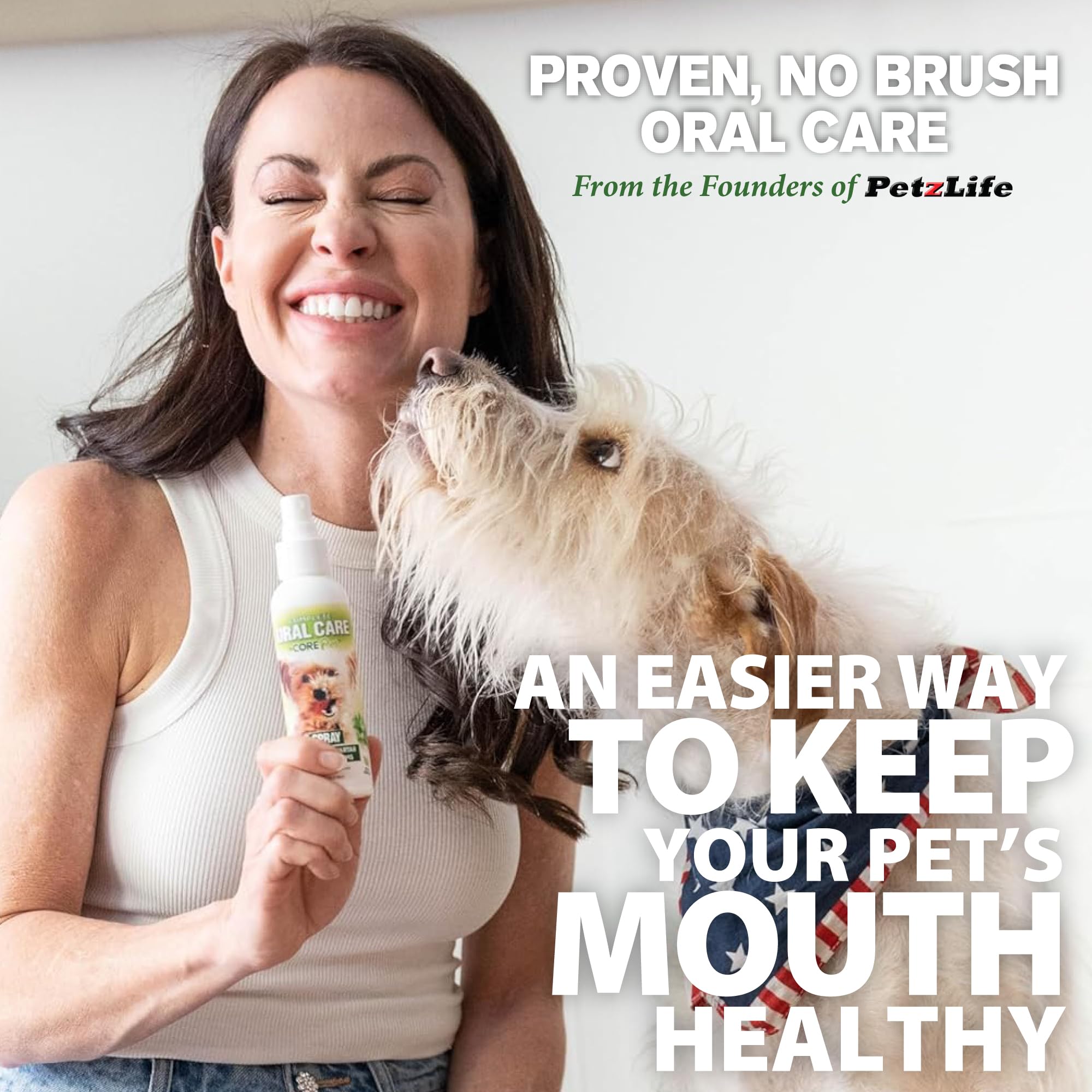 CORE Pet Complete Oral Care peppermint-aroma delivers a refreshing scent during use.